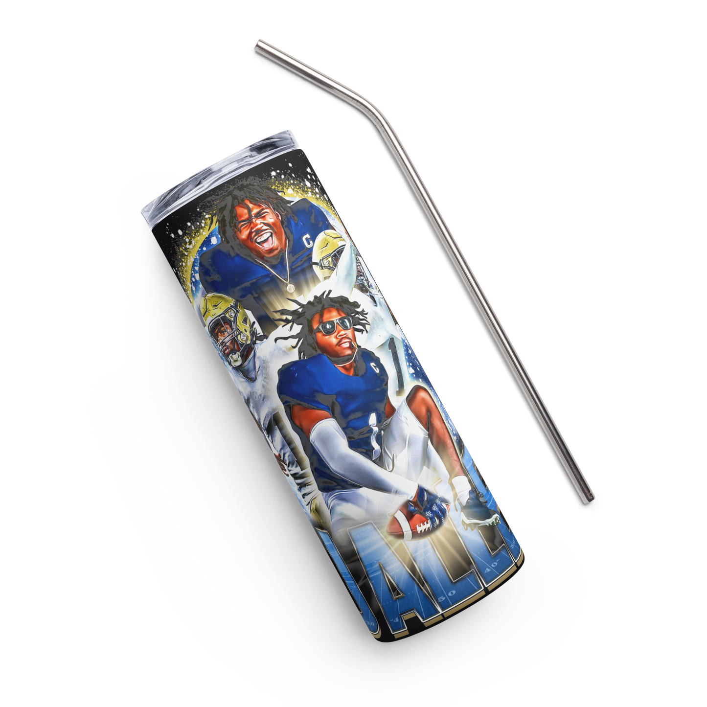 CJ ALLEN STAINLESS STEEL TUMBLER