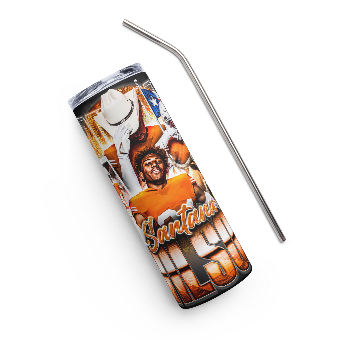 SANTANA WILSON STAINLESS STEEL TUMBLER