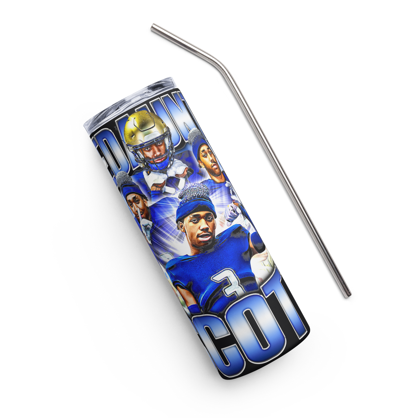 DEDAUNTE SCOTT STAINLESS STEEL TUMBLER