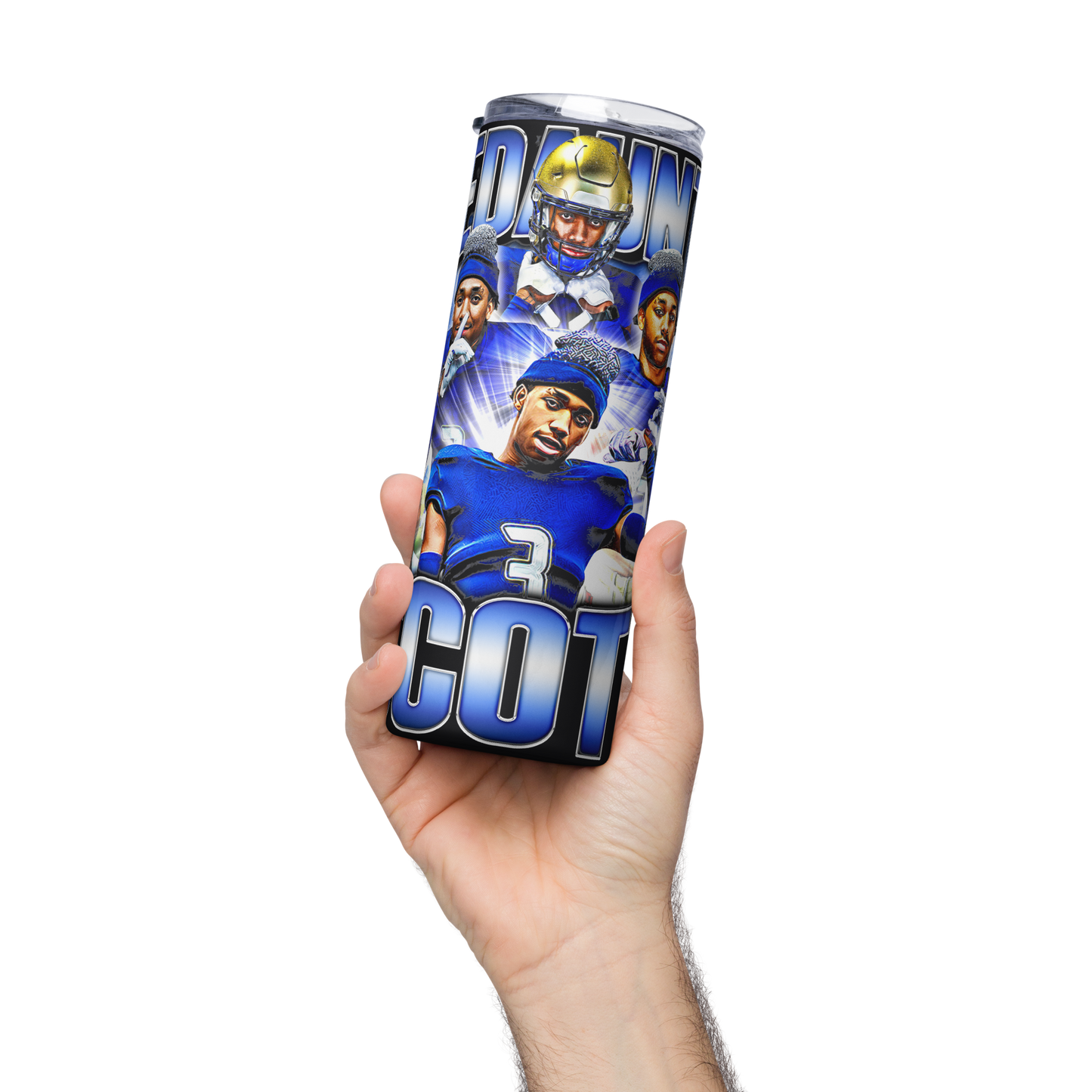 DEDAUNTE SCOTT STAINLESS STEEL TUMBLER