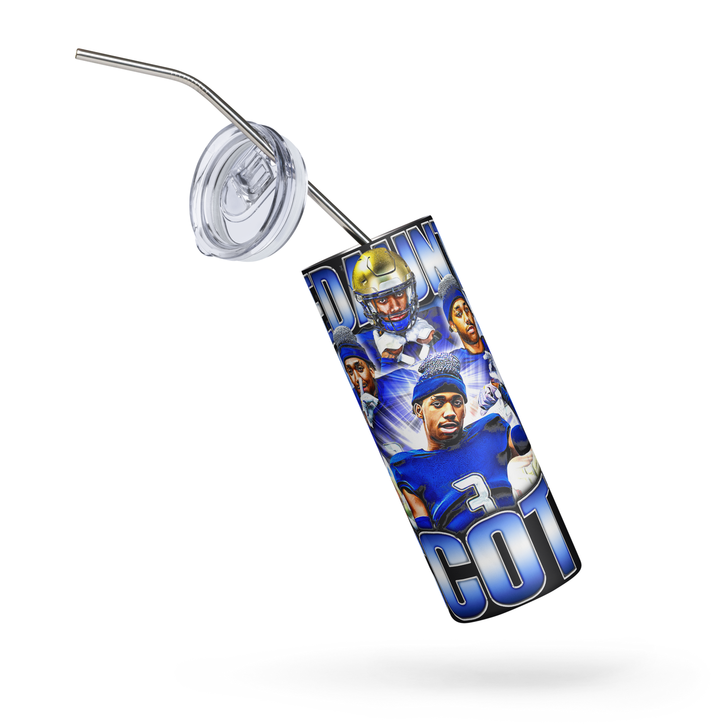 DEDAUNTE SCOTT STAINLESS STEEL TUMBLER