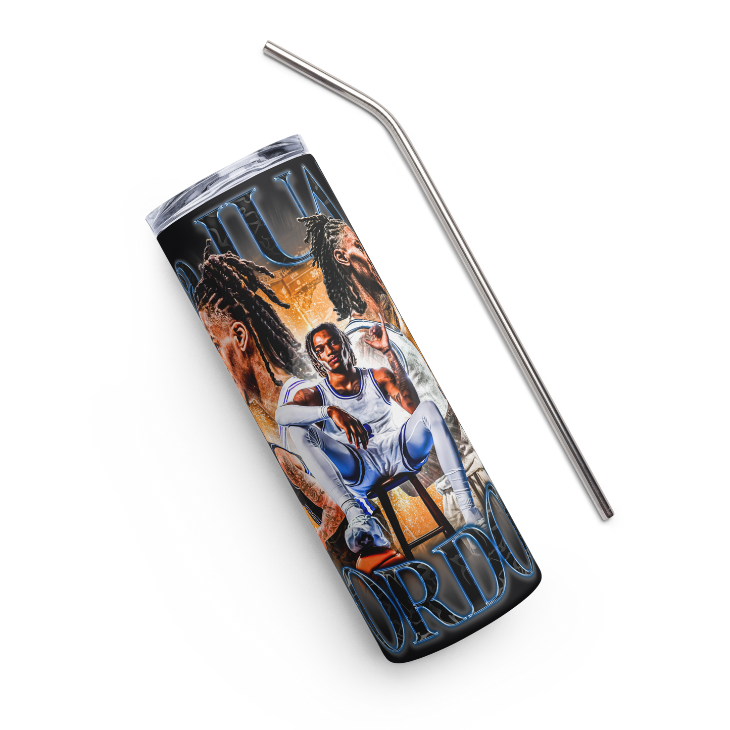 DAJUAN GORDON STAINLESS STEEL TUMBLER