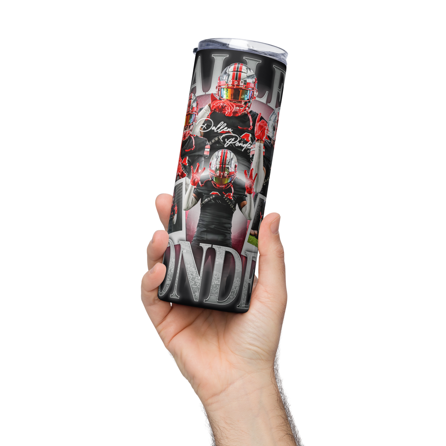 DALLEN PONDER STAINLESS STEEL TUMBLER