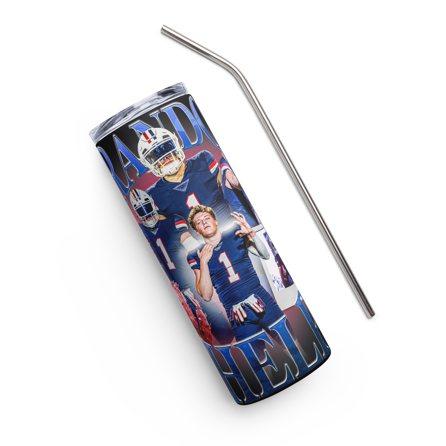 BRANDON PHELPS STAINLESS STEEL TUMBLER