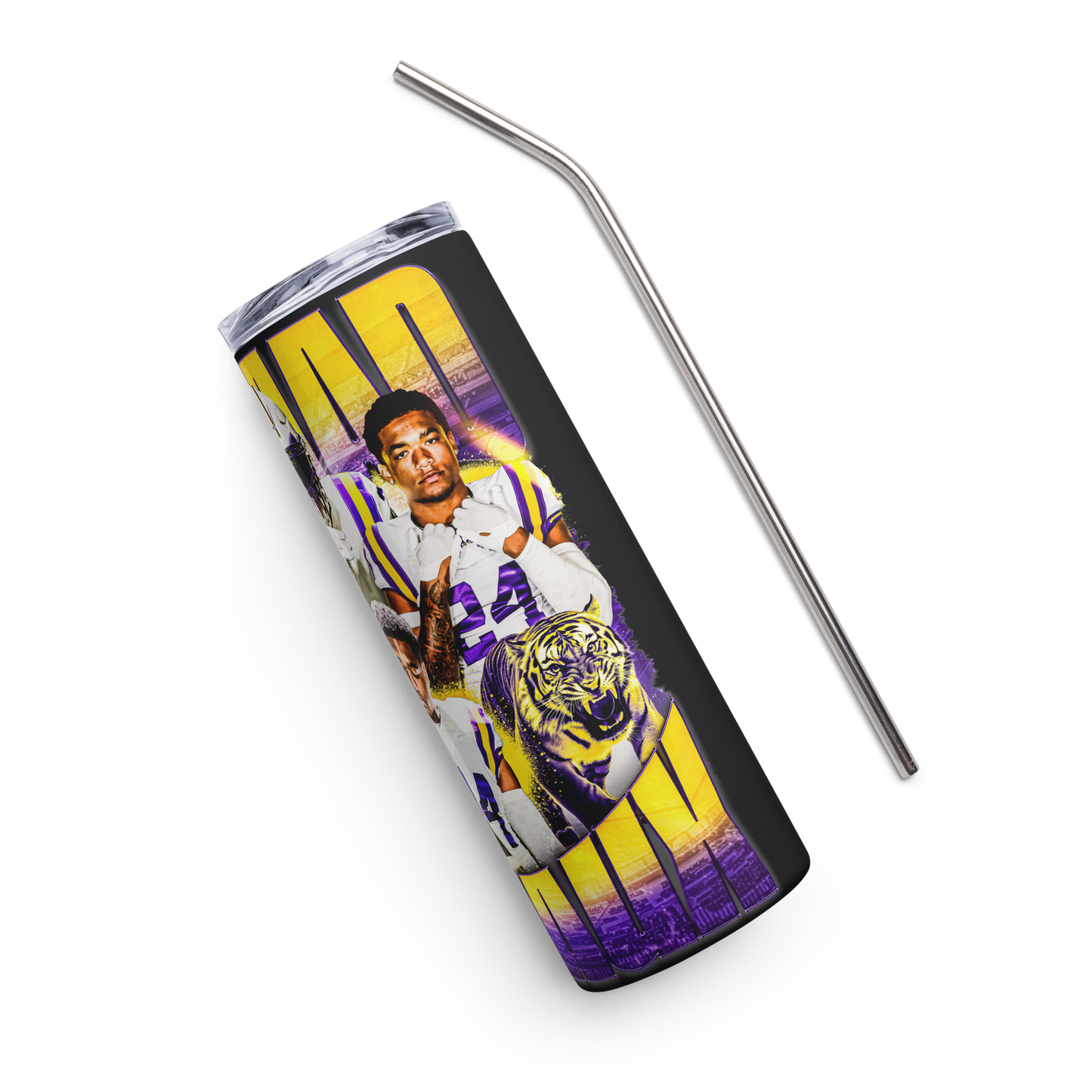 BREAUX STAINLESS STEEL TUMBLER