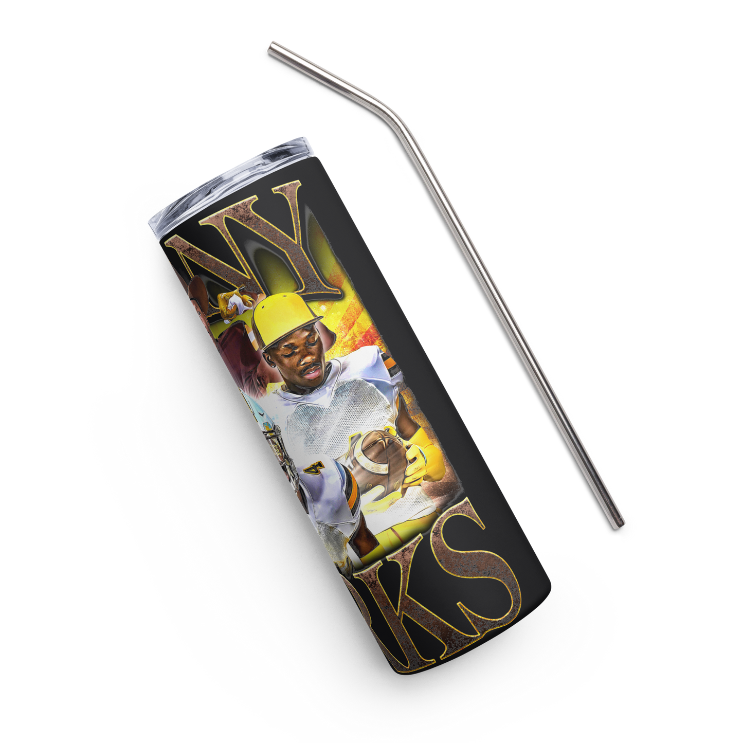 KEANY PARKS STAINLESS STEEL TUMBLER