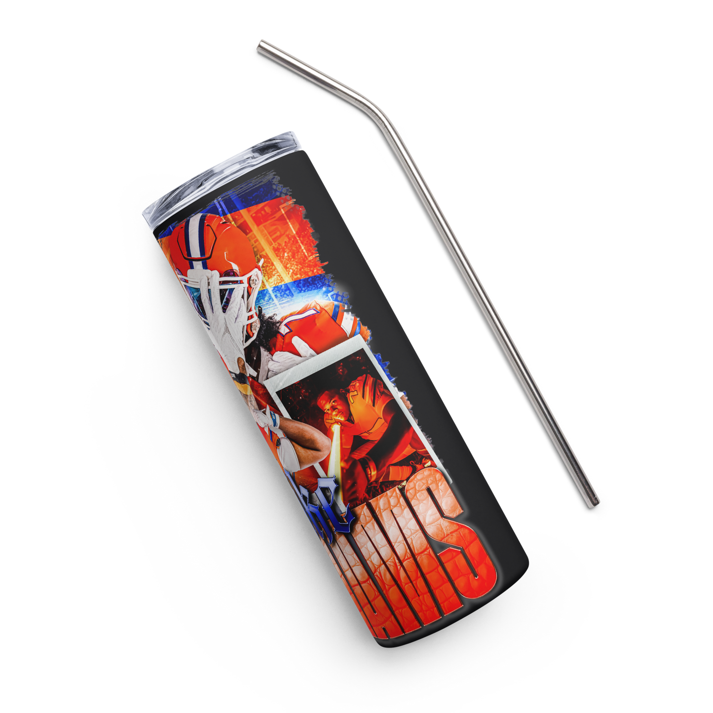 MIKE WILLIAMS STAINLESS STEEL TUMBLER