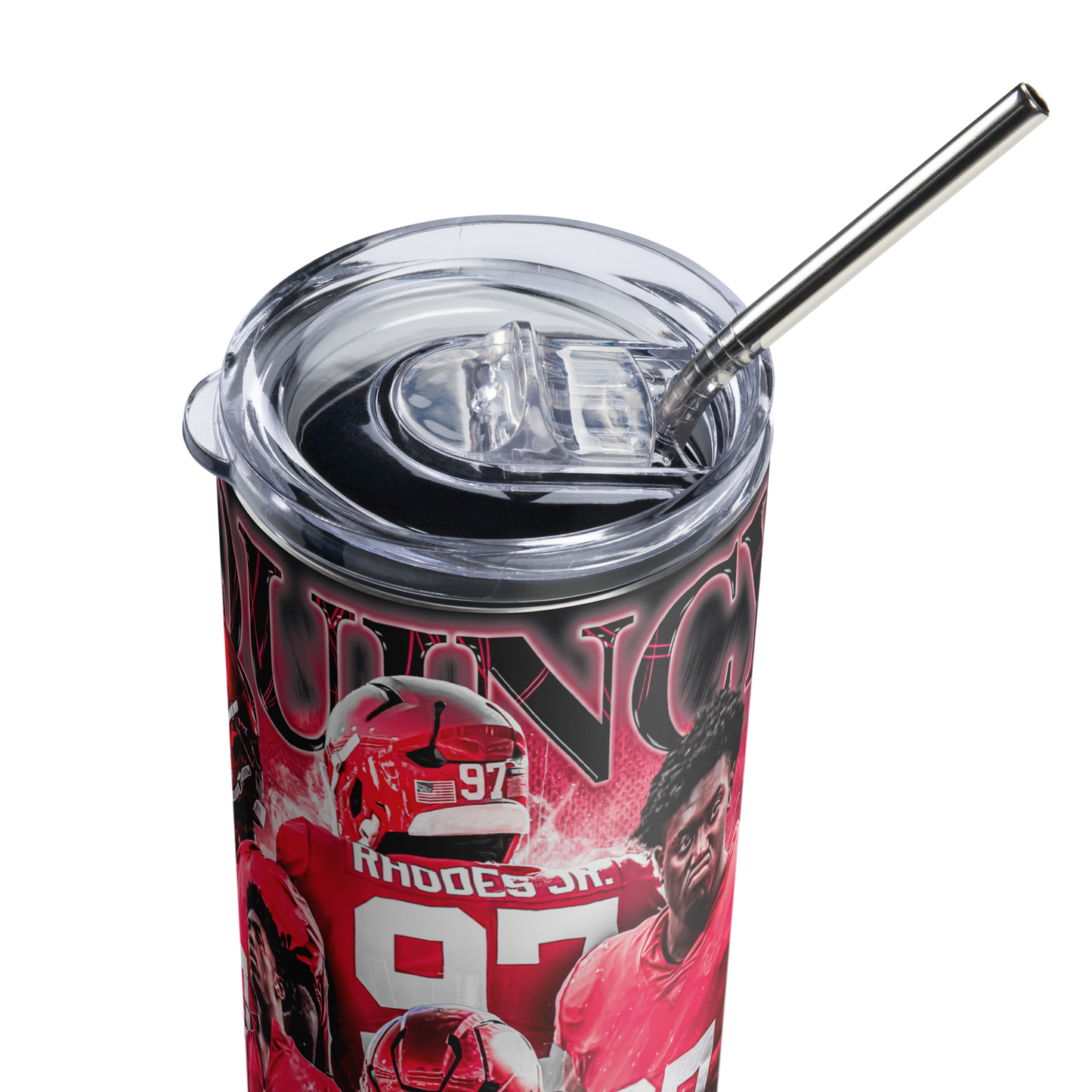 QUINCY RHODES STAINLESS STEEL TUMBLER