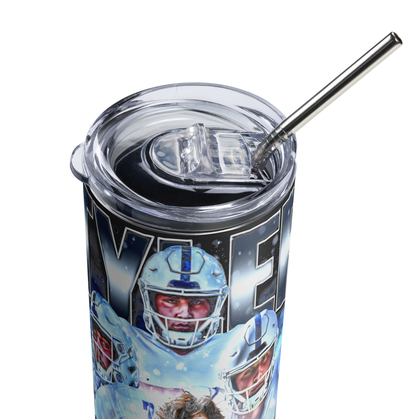 TYLER MILLER STAINLESS STEEL TUMBLER