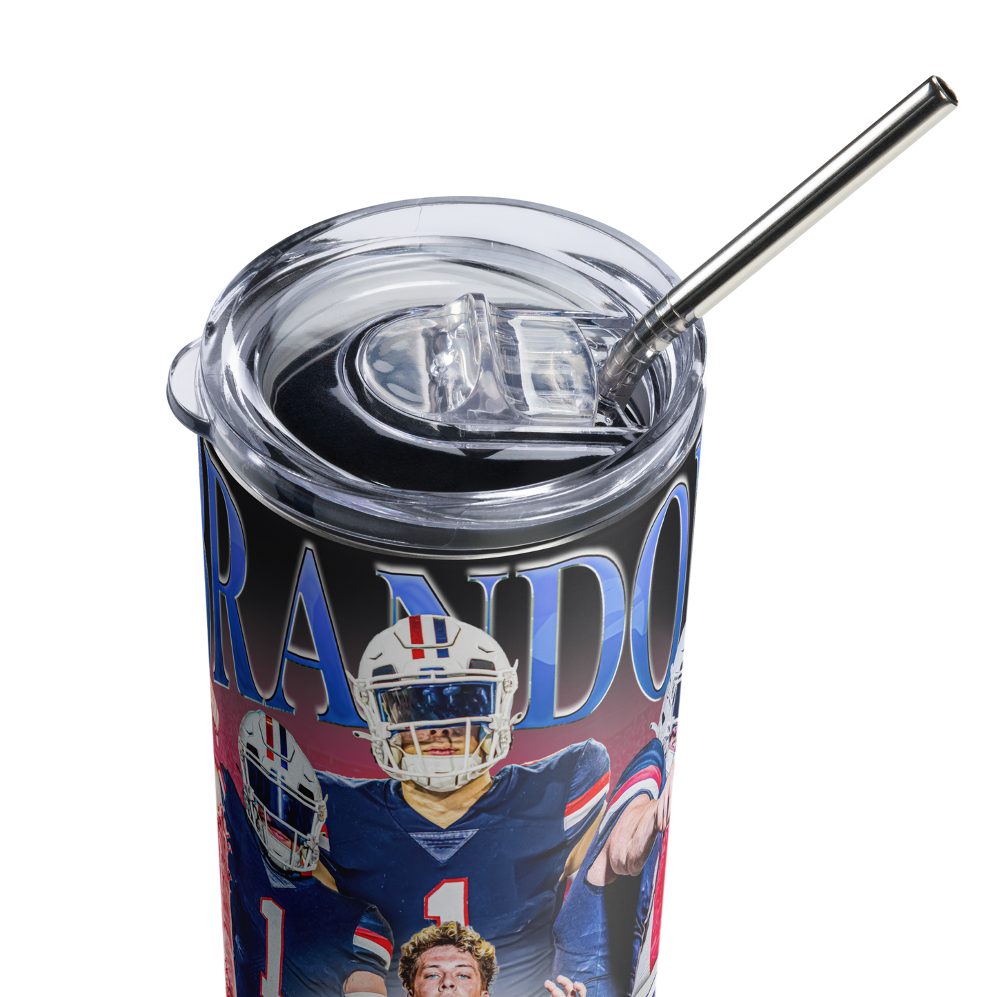 BRANDON PHELPS STAINLESS STEEL TUMBLER