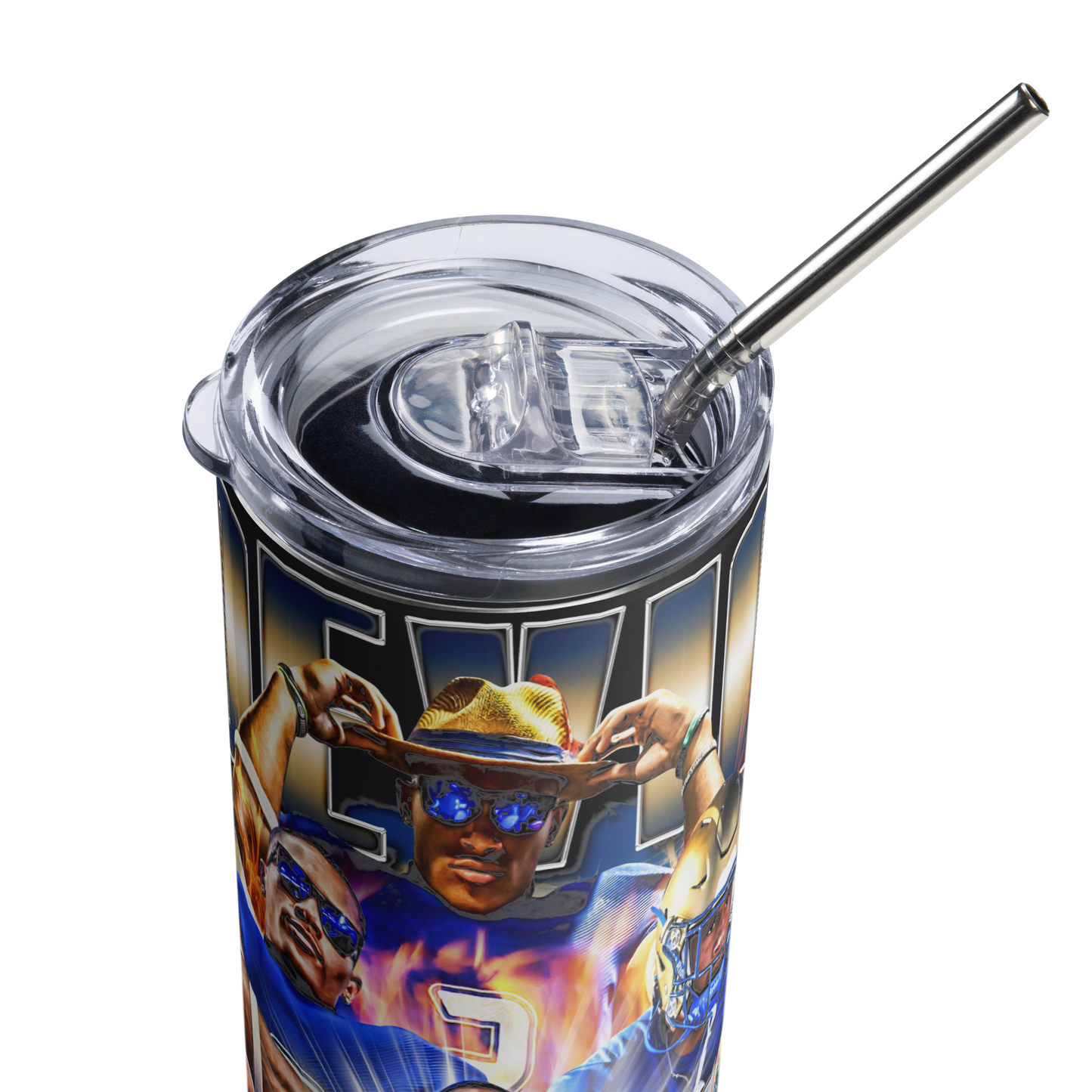 DEVIN ROBINSON STAINLESS STEEL TUMBLER