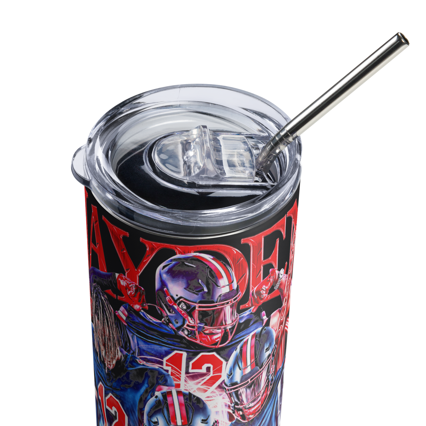 JAYDEN HINES STAINLESS STEEL TUMBLER