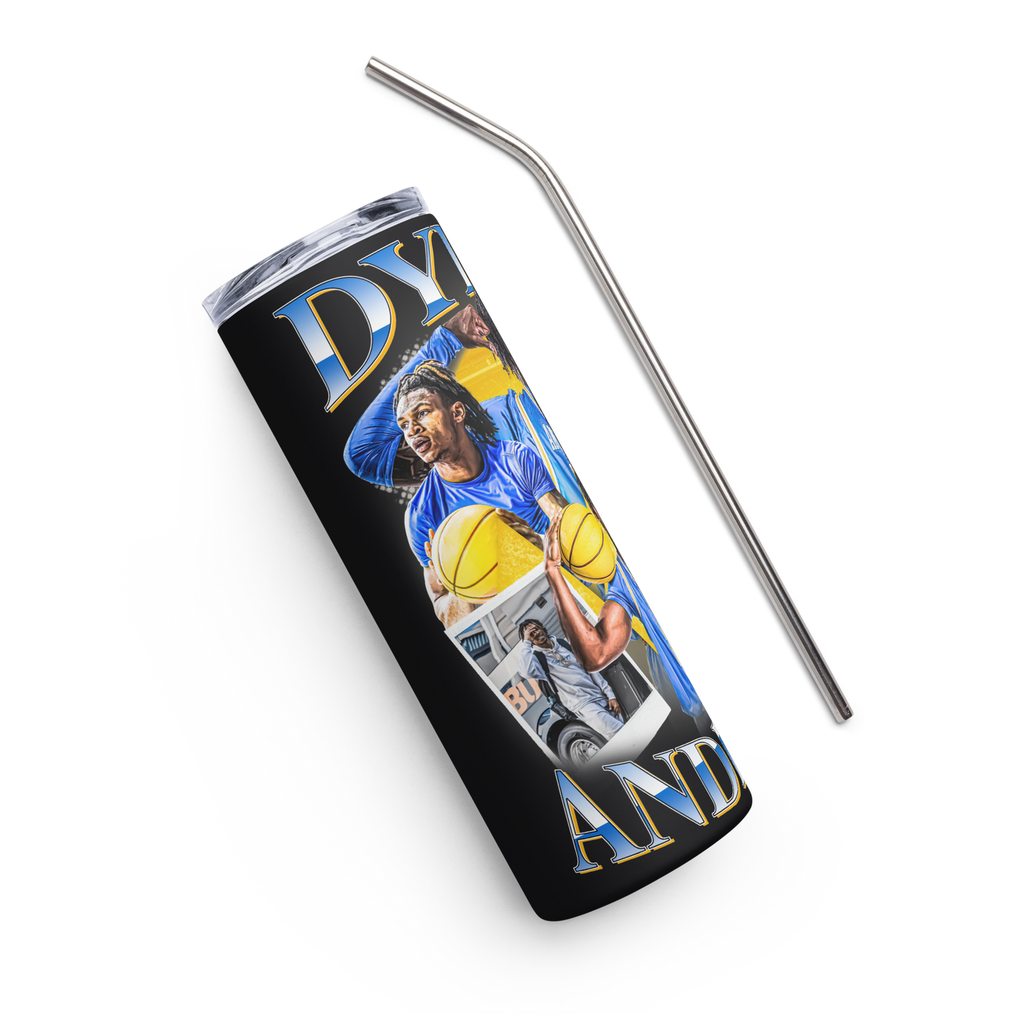 DYLAN ANDREWS STAINLESS STEEL TUMBLER