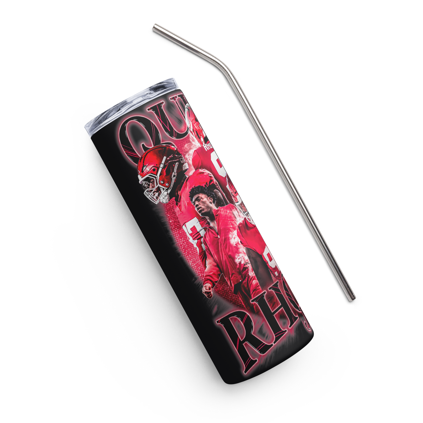 QUINCY RHODES STAINLESS STEEL TUMBLER