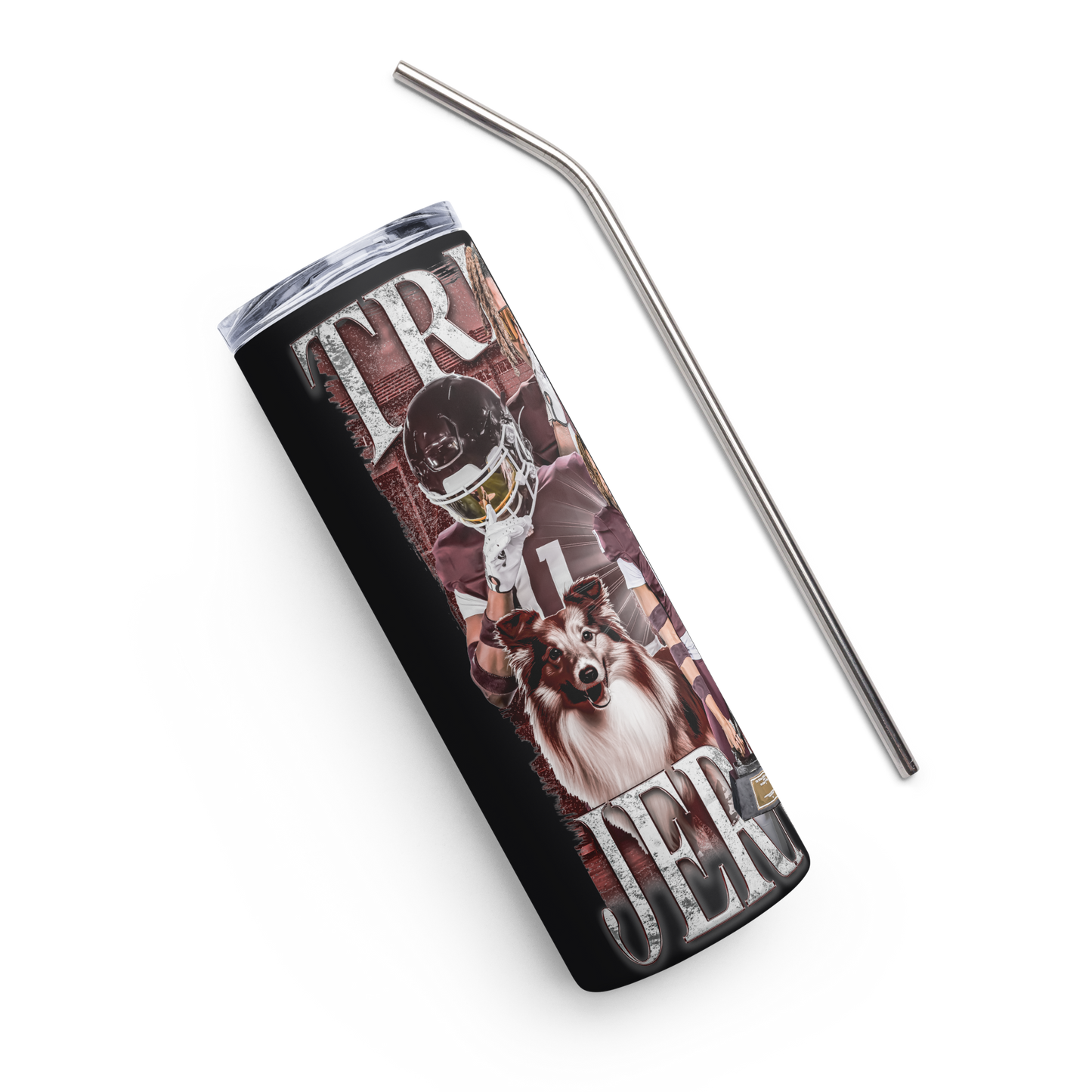 JERNIGAN STAINLESS STEEL TUMBLER