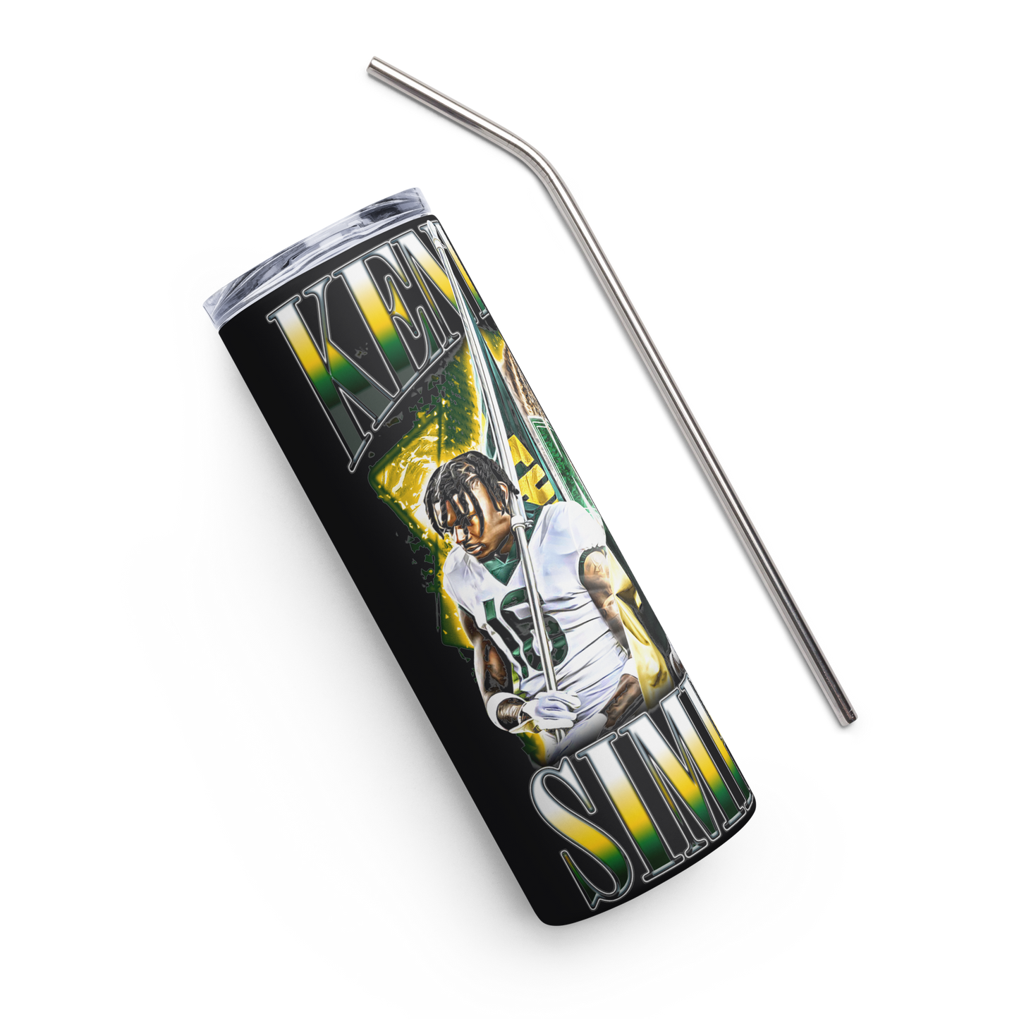 KENDRICK SIMPKINS STAINLESS STEEL TUMBLER