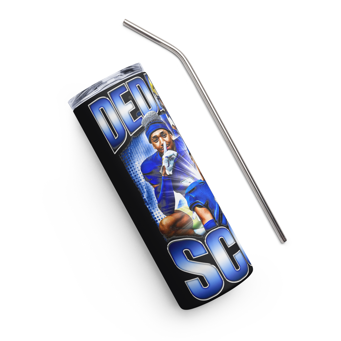 DEDAUNTE SCOTT STAINLESS STEEL TUMBLER