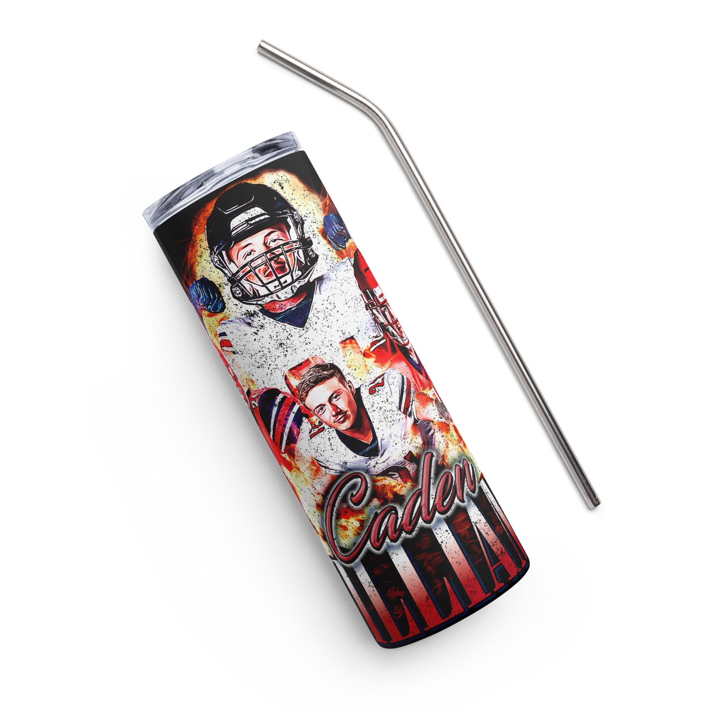 CADEN WILLIAMS STAINLESS STEEL TUMBLER