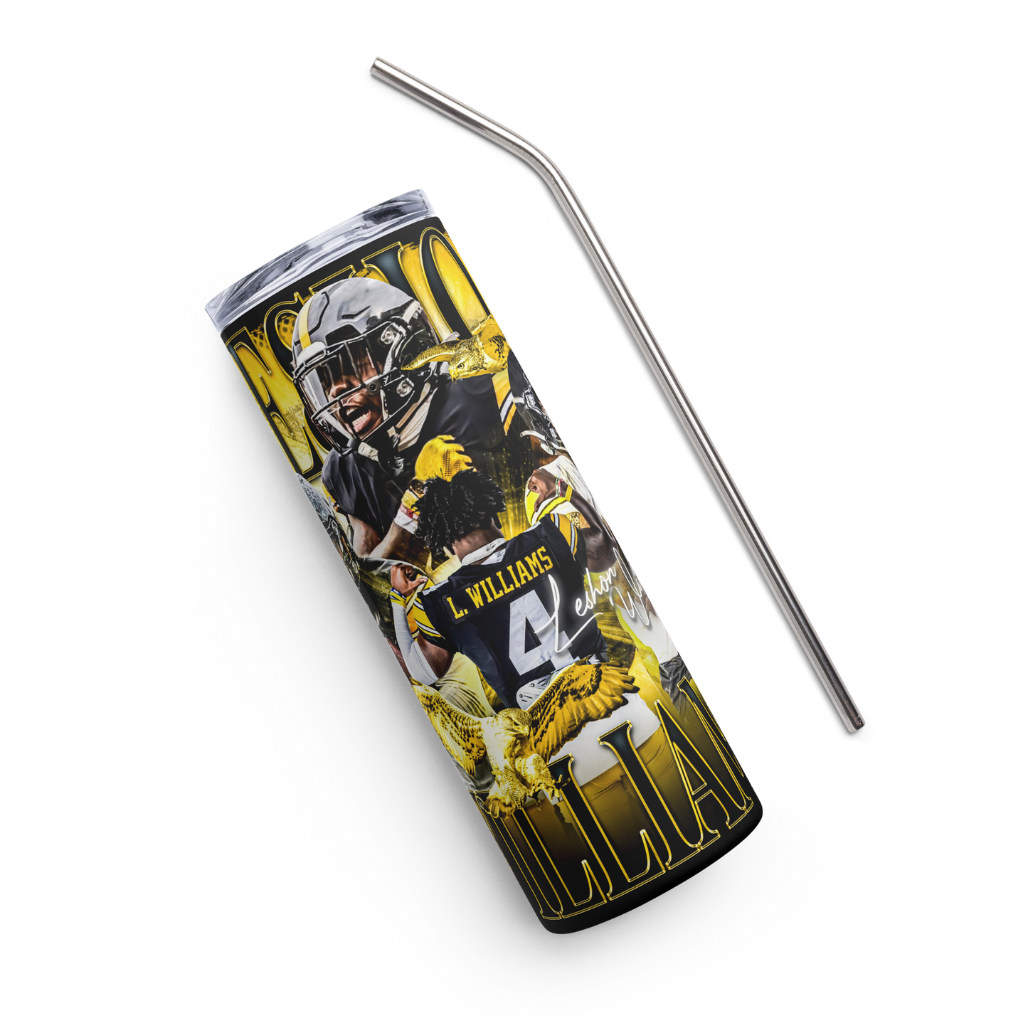 LESHON WILLIAMS STAINLESS STEEL TUMBLER