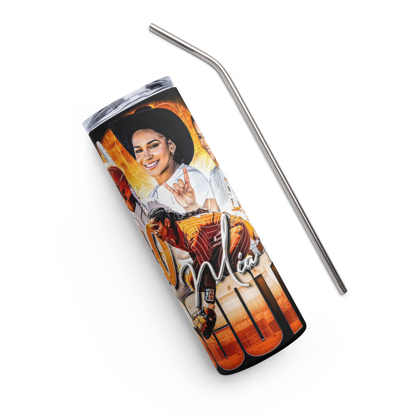 MIA SCOTT STAINLESS STEEL TUMBLER