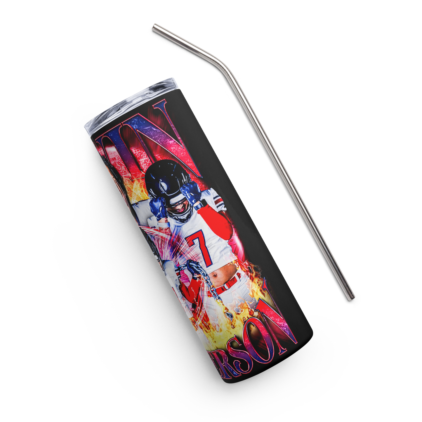 DEVIN HENDERSON STAINLESS STEEL TUMBLER