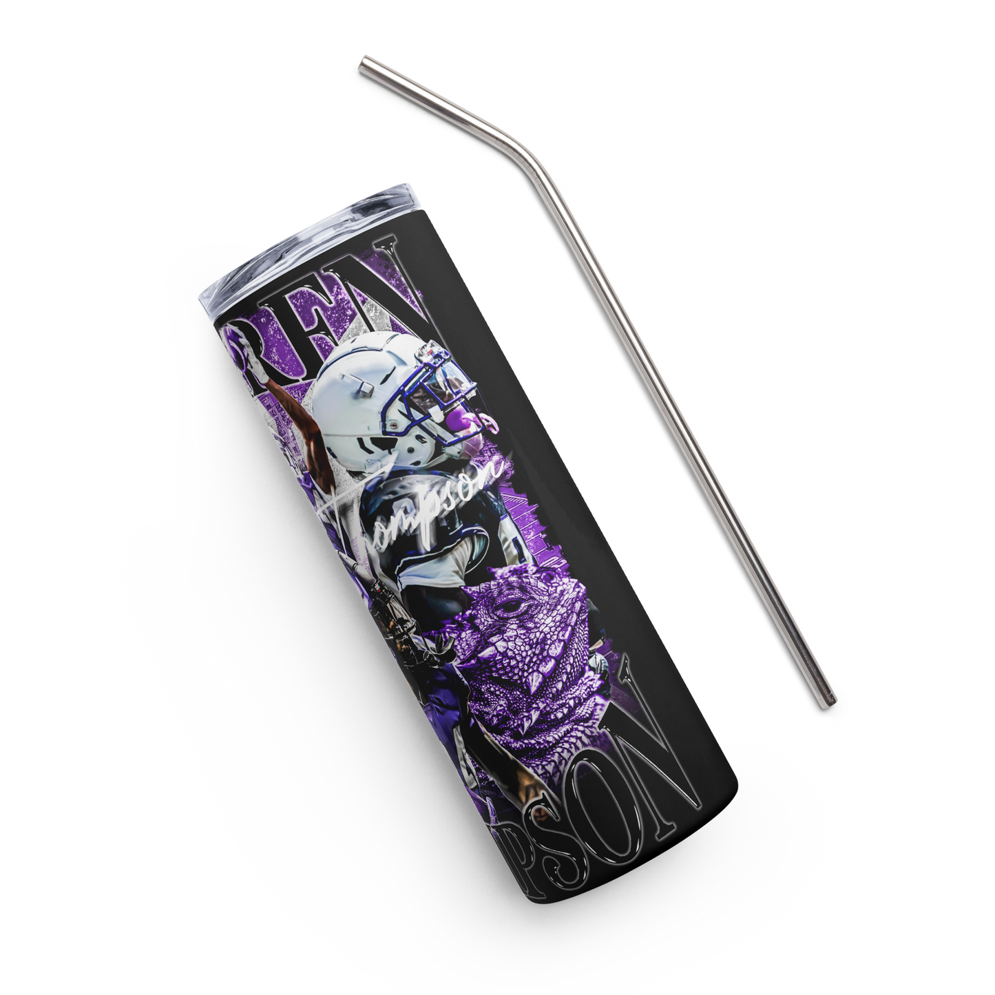 WARREN THOMPSON STAINLESS STEEL TUMBLER