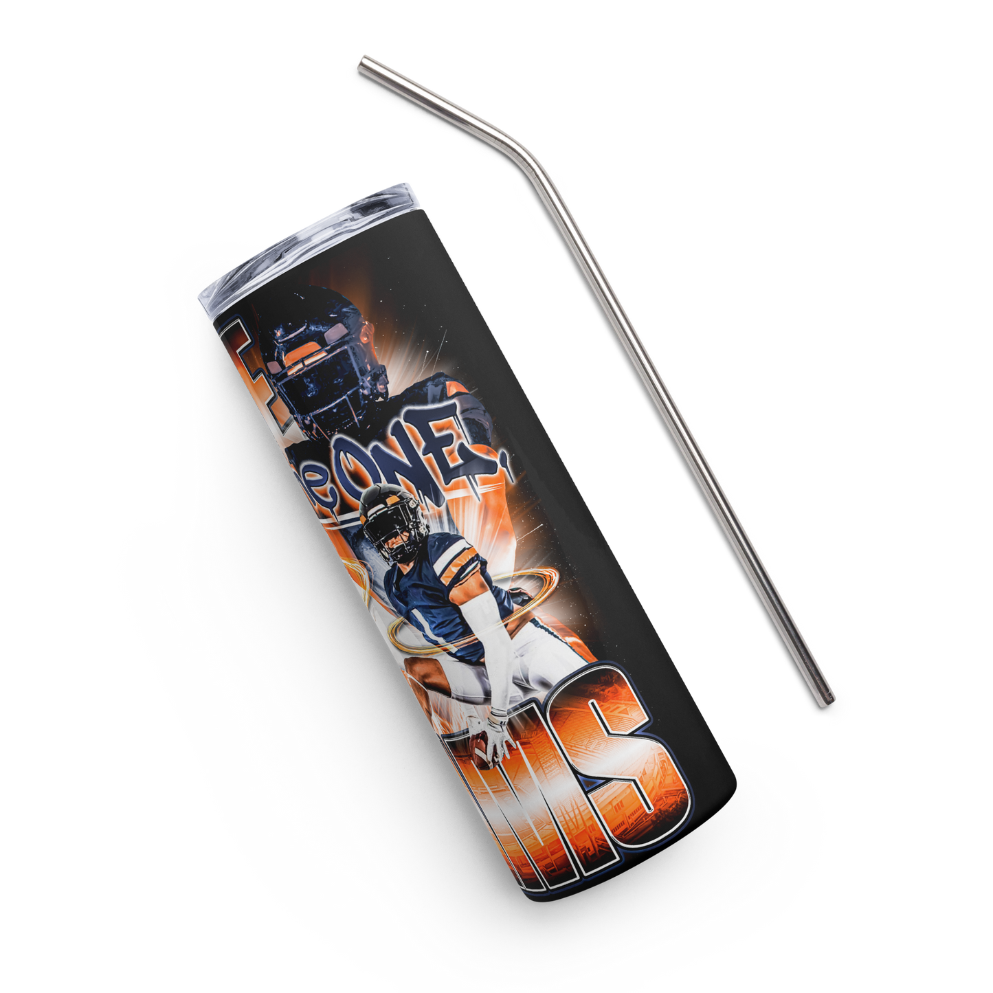 KEKE ADAMS STAINLESS STEEL TUMBLER