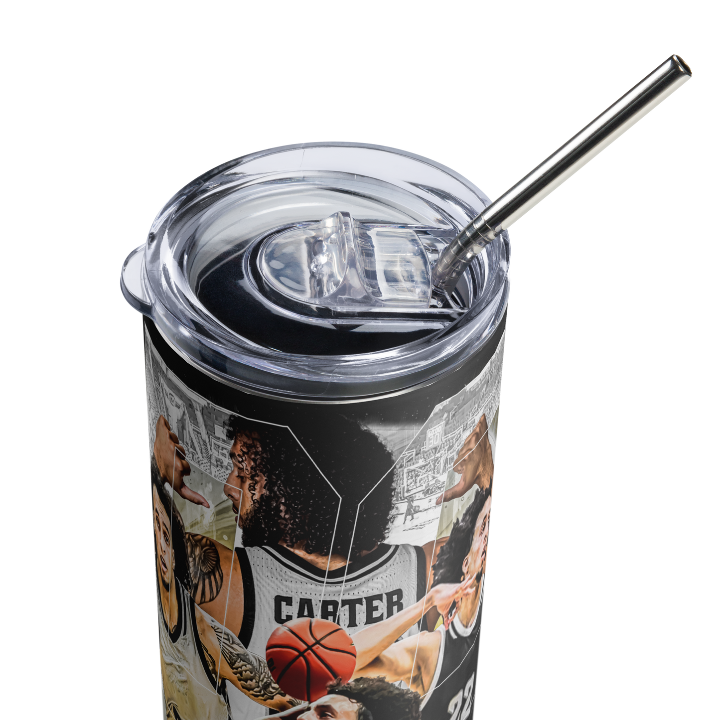 DEVIN CARTER STAINLESS STEEL TUMBLER