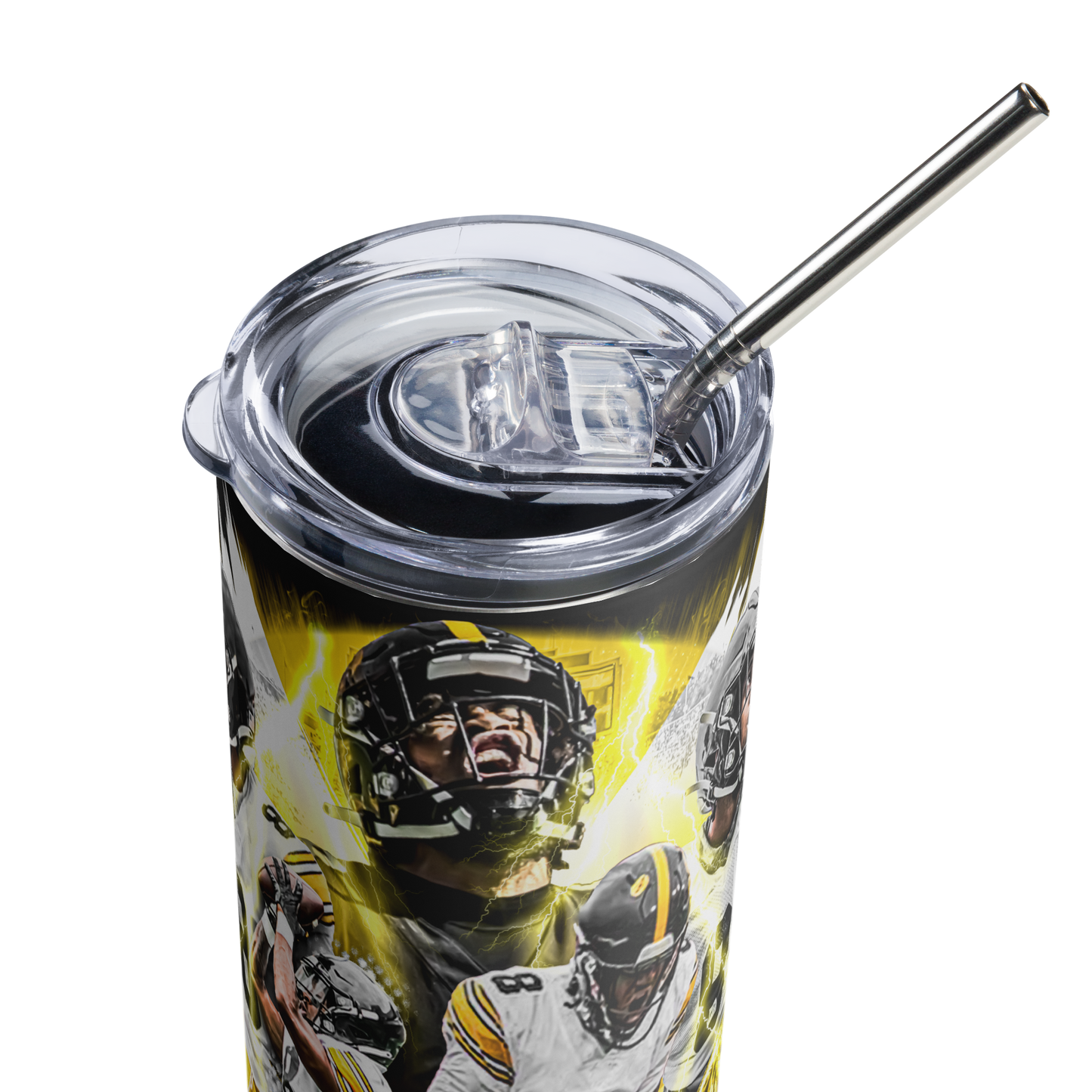 DESHAUN LEE STAINLESS STEEL TUMBLER