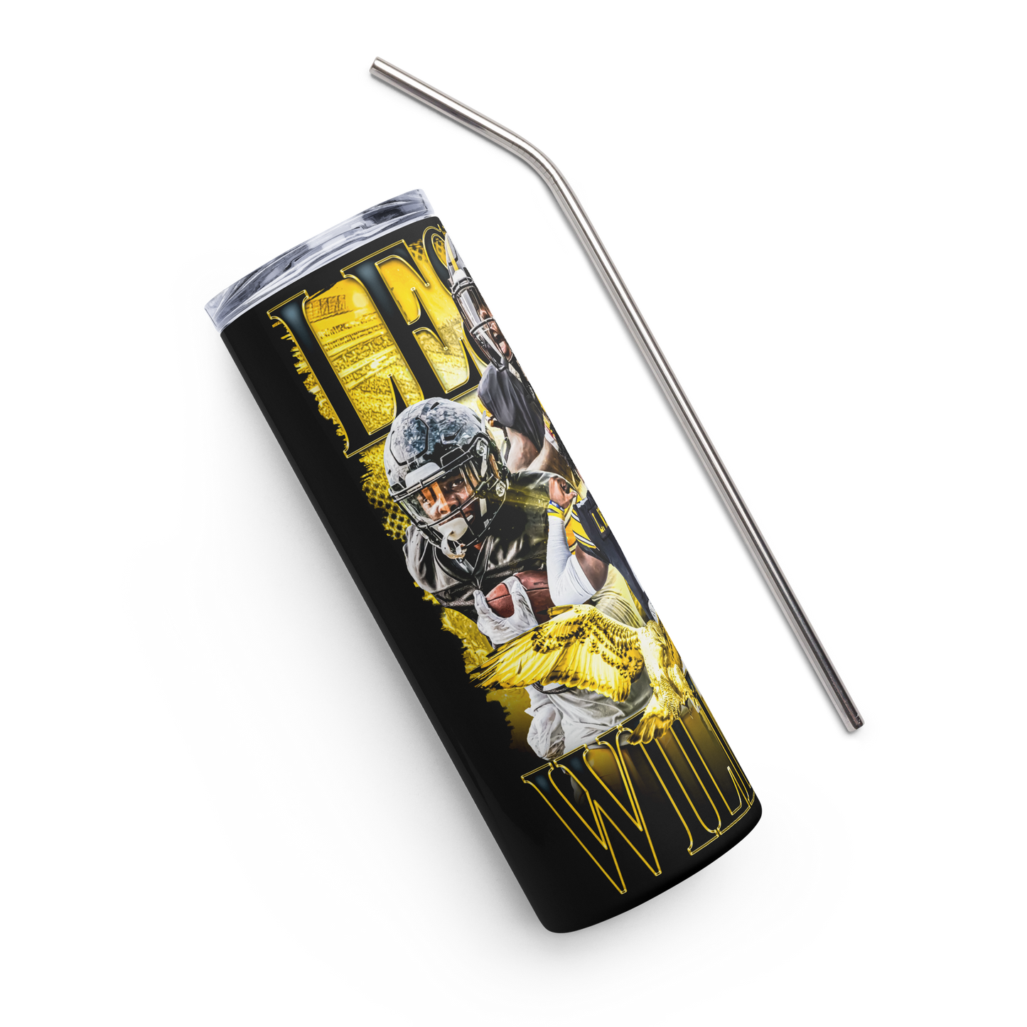 LESHON WILLIAMS STAINLESS STEEL TUMBLER