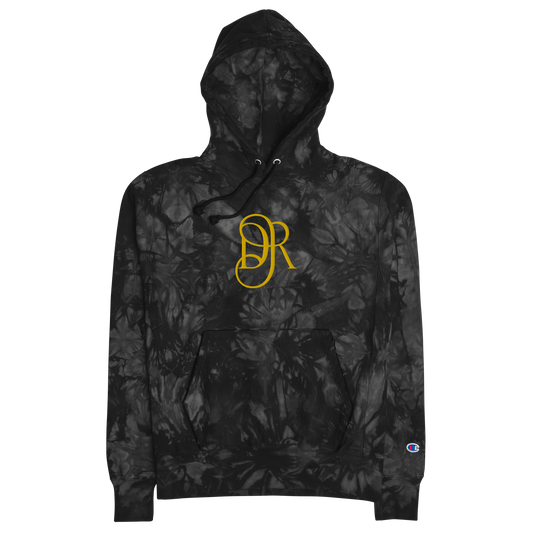 DOMINIC RICHARDSON EMBROIDERED CHAMPION TIE-DYE HOODIE