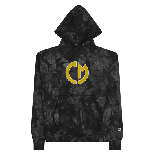 MAY EMBROIDERED CHAMPION TIE-DYE HOODIE