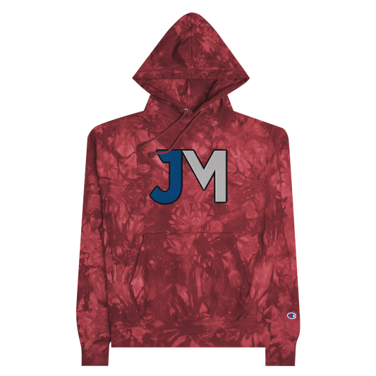 MCGILL EMBROIDERED CHAMPION TIE-DYE HOODIE