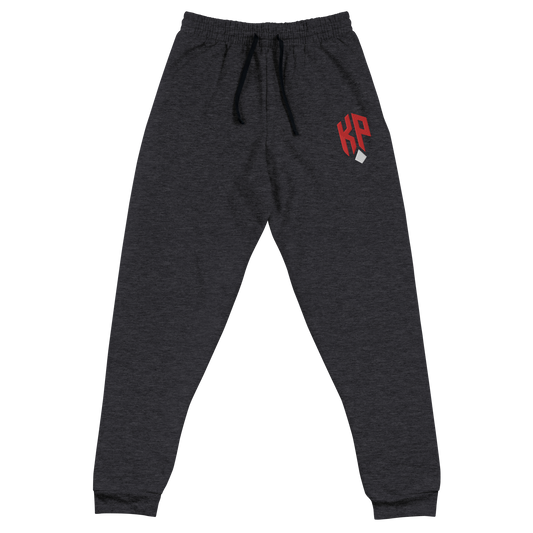 KAMRYN PERRY EMBROIDERED JOGGERS