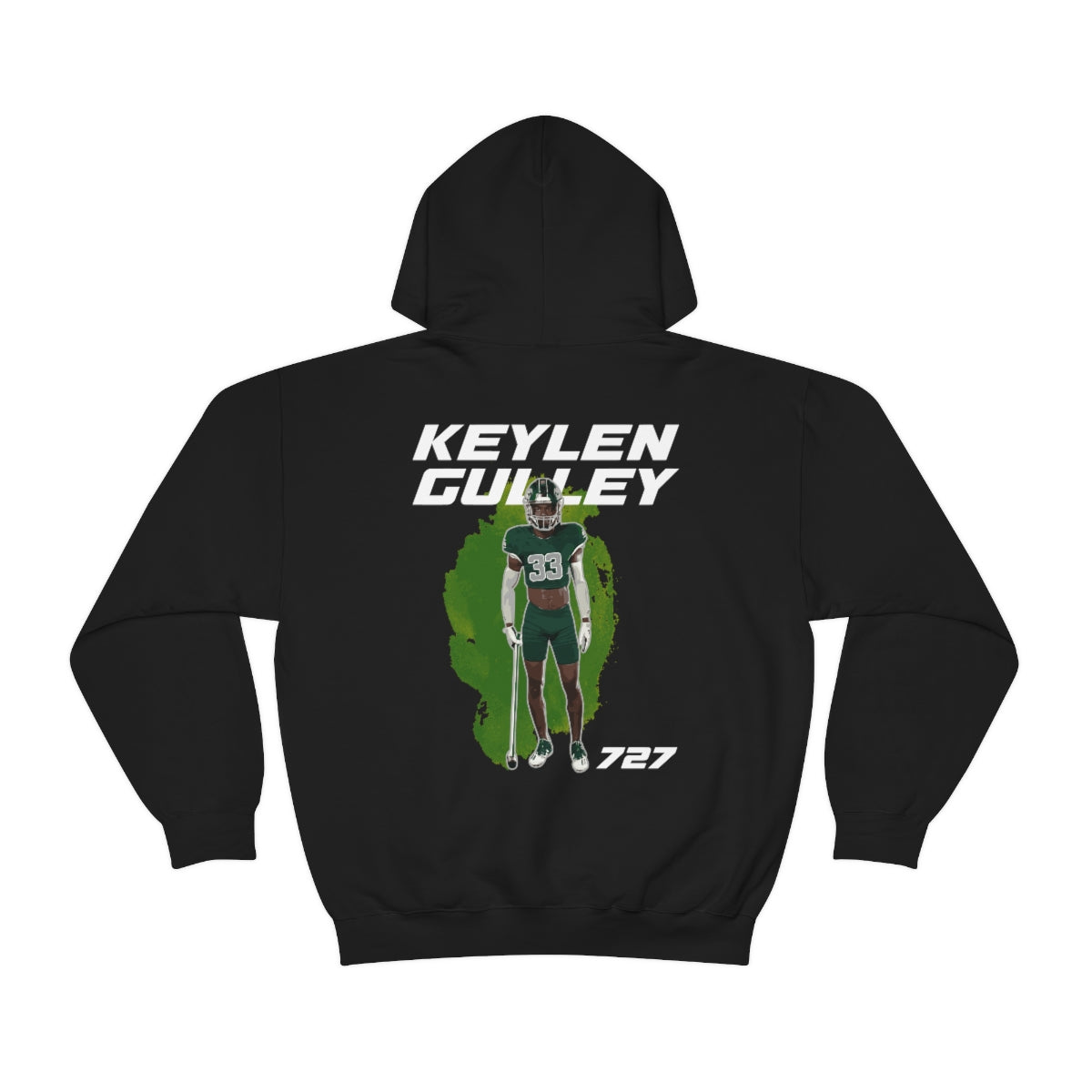 KEYLEN GULLEY DOUBLE-SIDED HOODIE