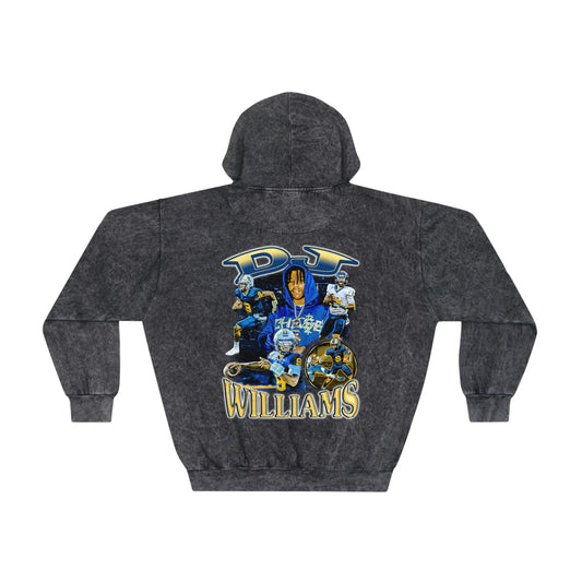 DJ WILLIAMS MINERAL WASH DOUBLE-SIDED HOODIE