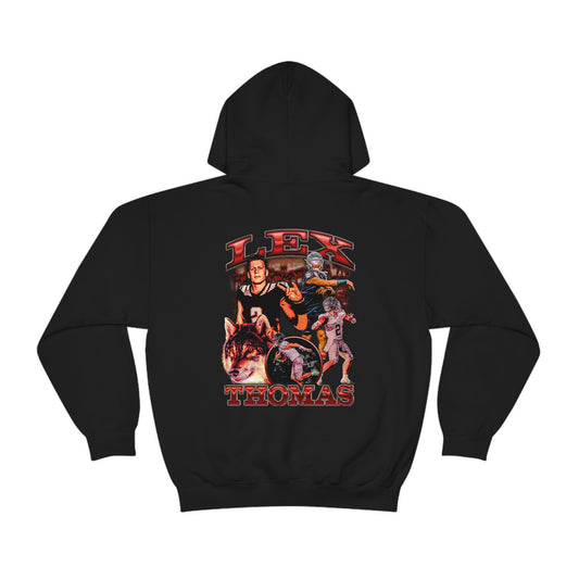 LEX THOMAS DOUBLE-SIDED HOODIE
