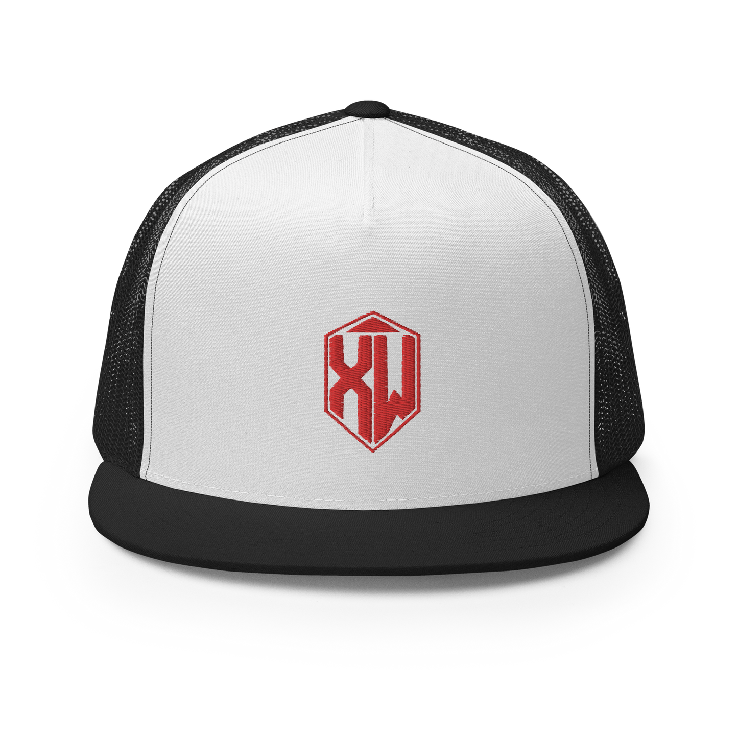 XAVIER WHITE TRUCKER CAP