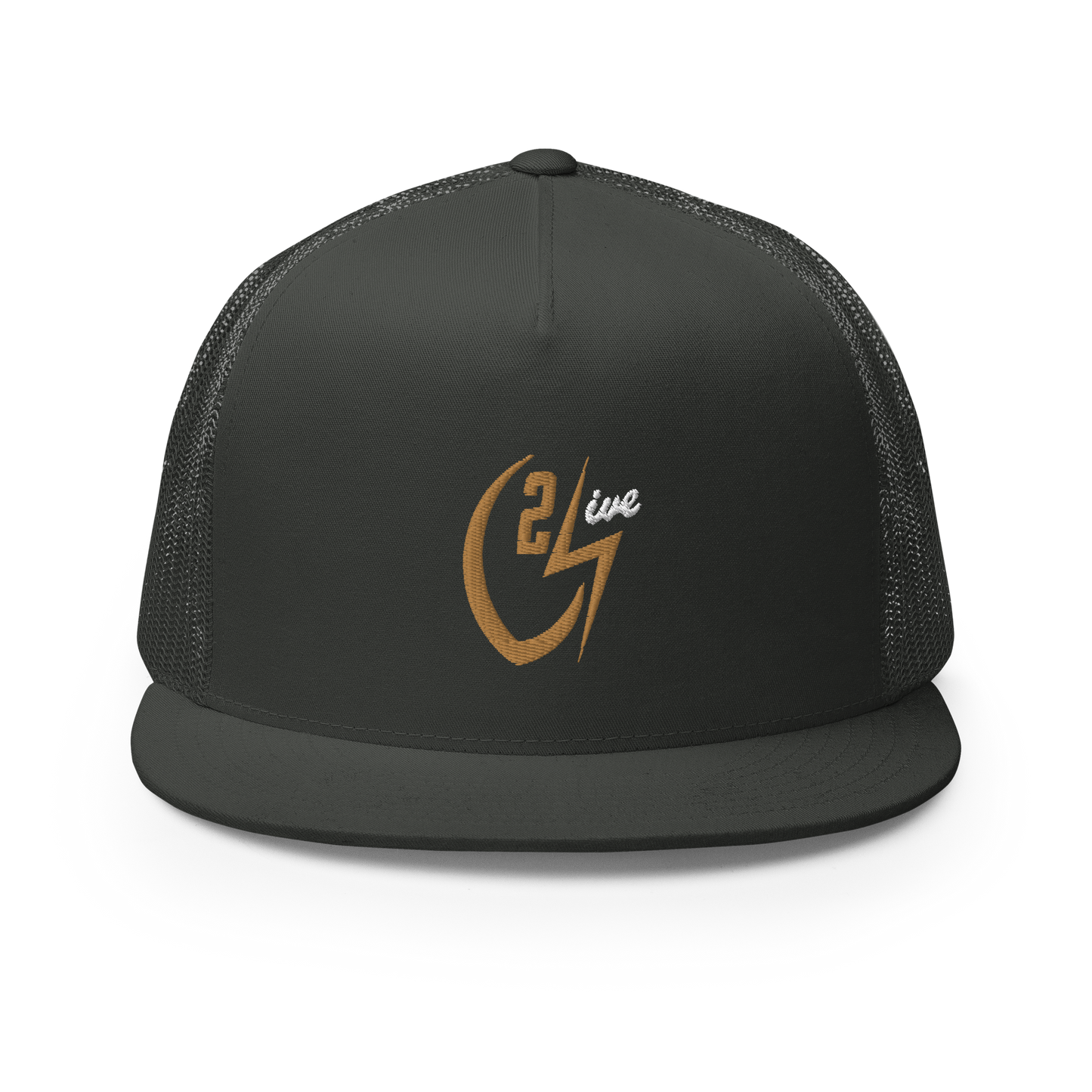 2 LIVE TRUCKER CAP