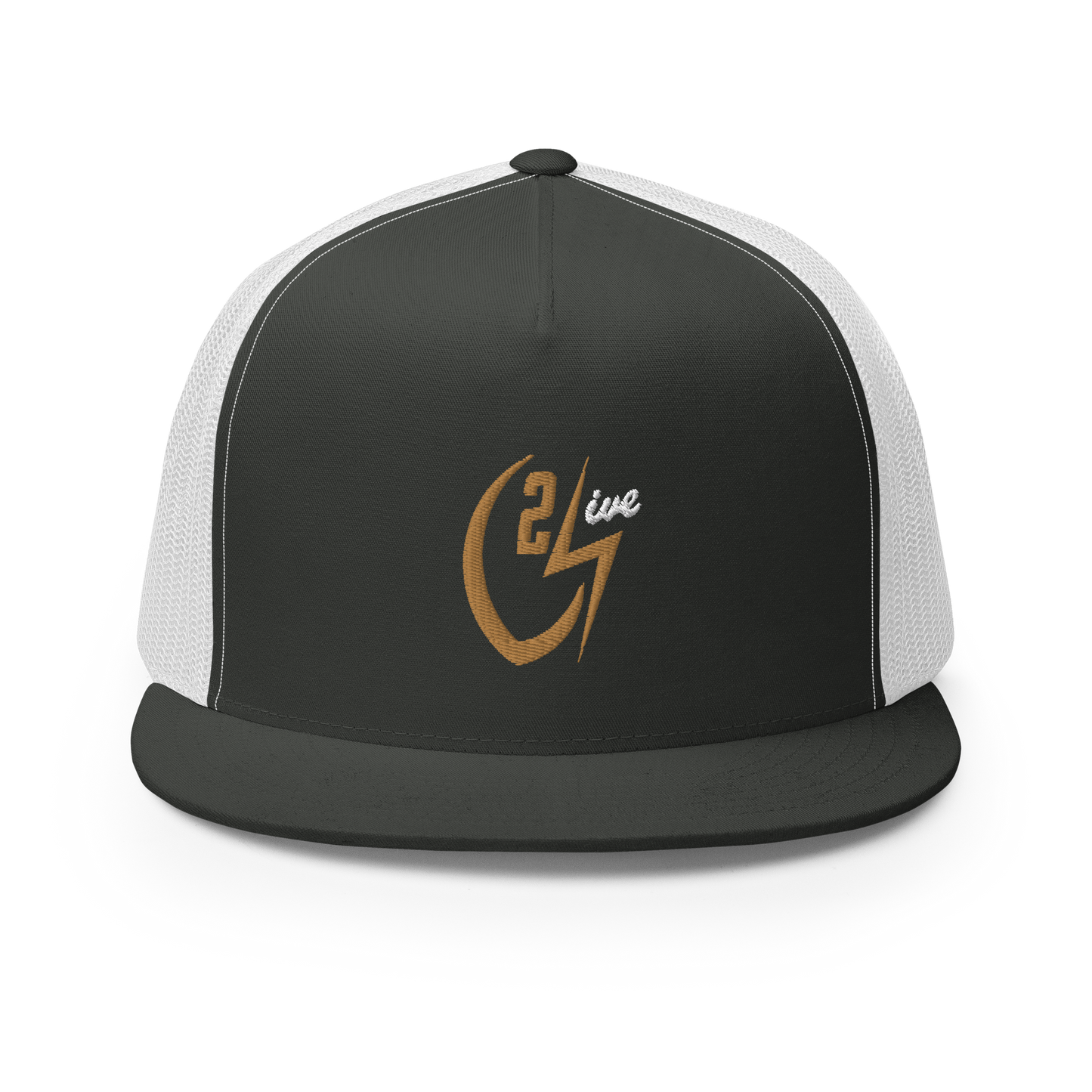 2 LIVE TRUCKER CAP