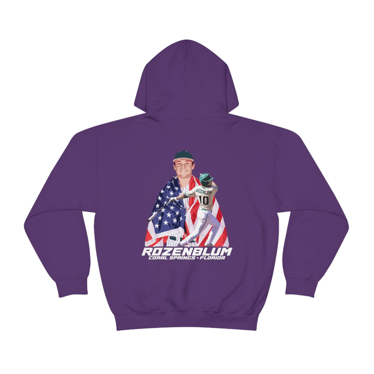 BEN ROZENBLUM DOUBLE-SIDED HOODIE