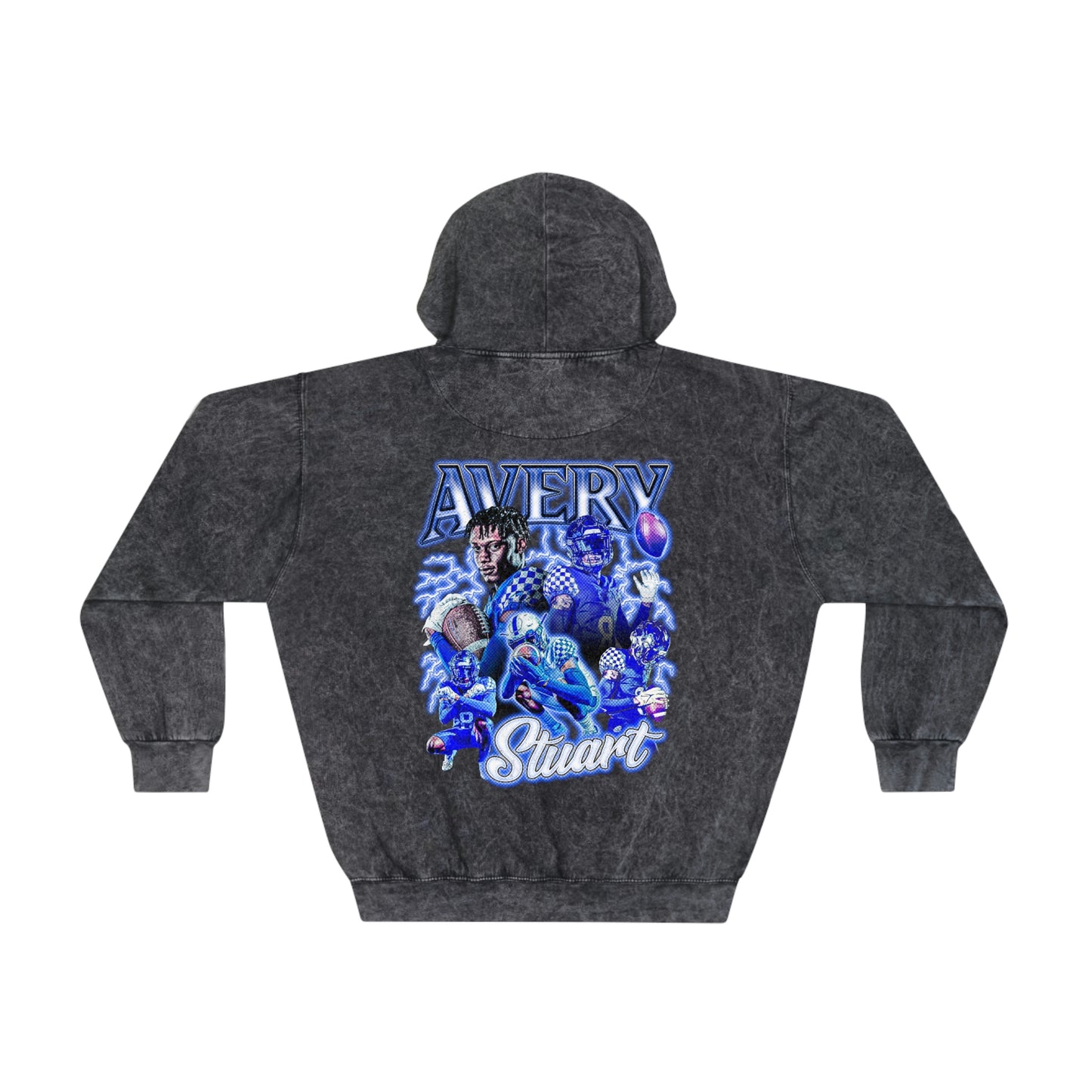 CHAOS MINERAL WASH DOUBLE-SIDED HOODIE