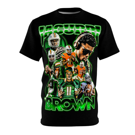 JACURRI BROWN LOUD VINTAGE TEE