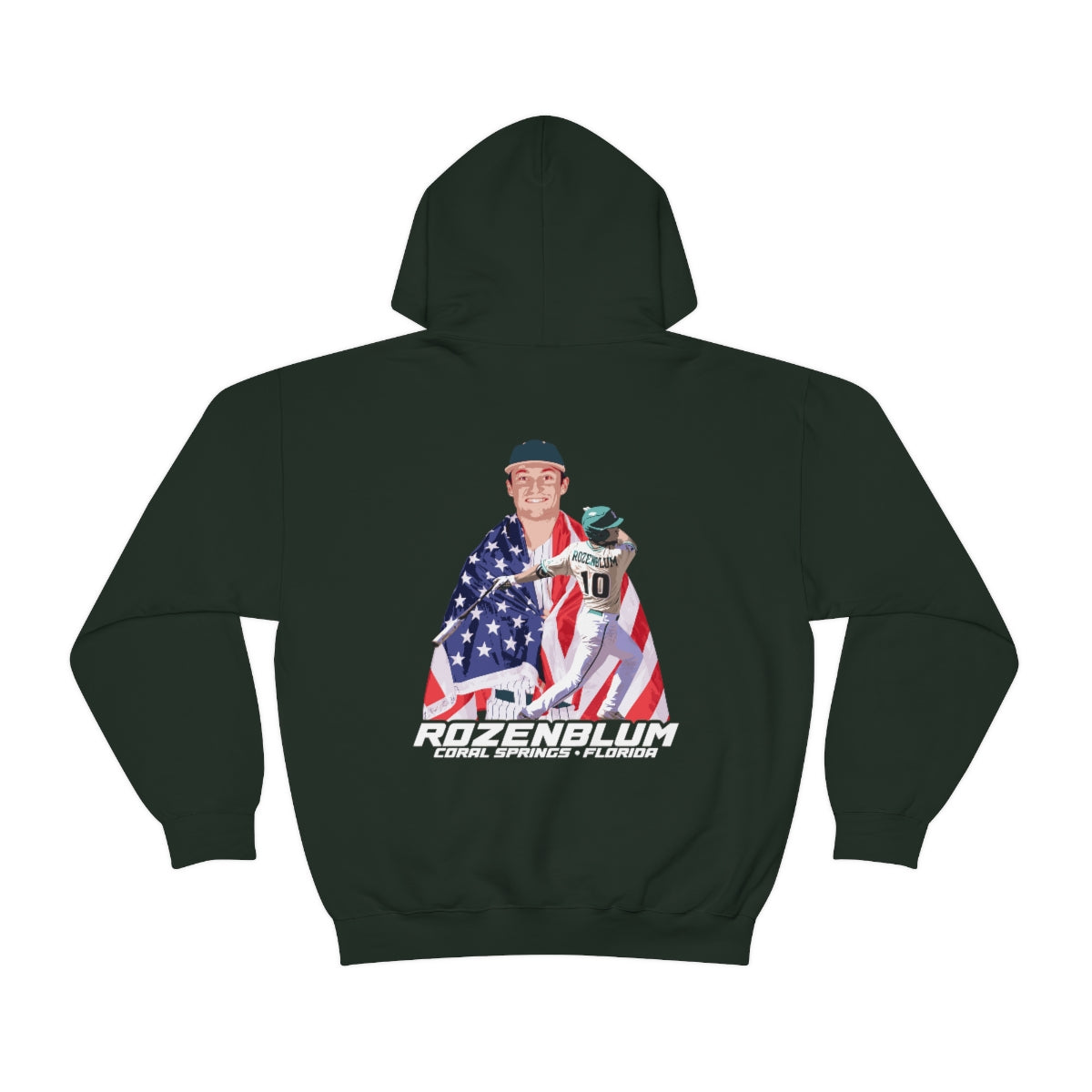 BEN ROZENBLUM DOUBLE-SIDED HOODIE