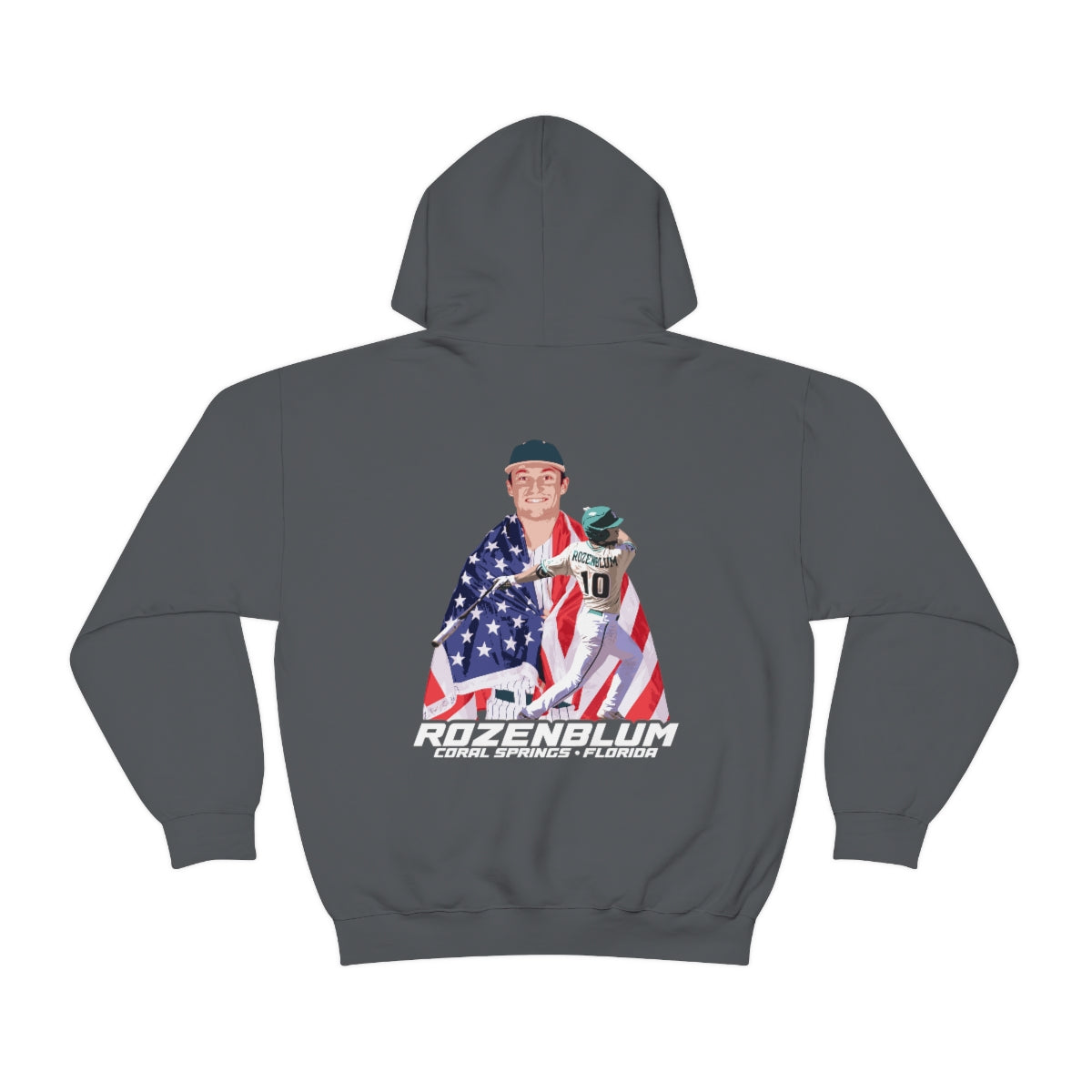 BEN ROZENBLUM DOUBLE-SIDED HOODIE