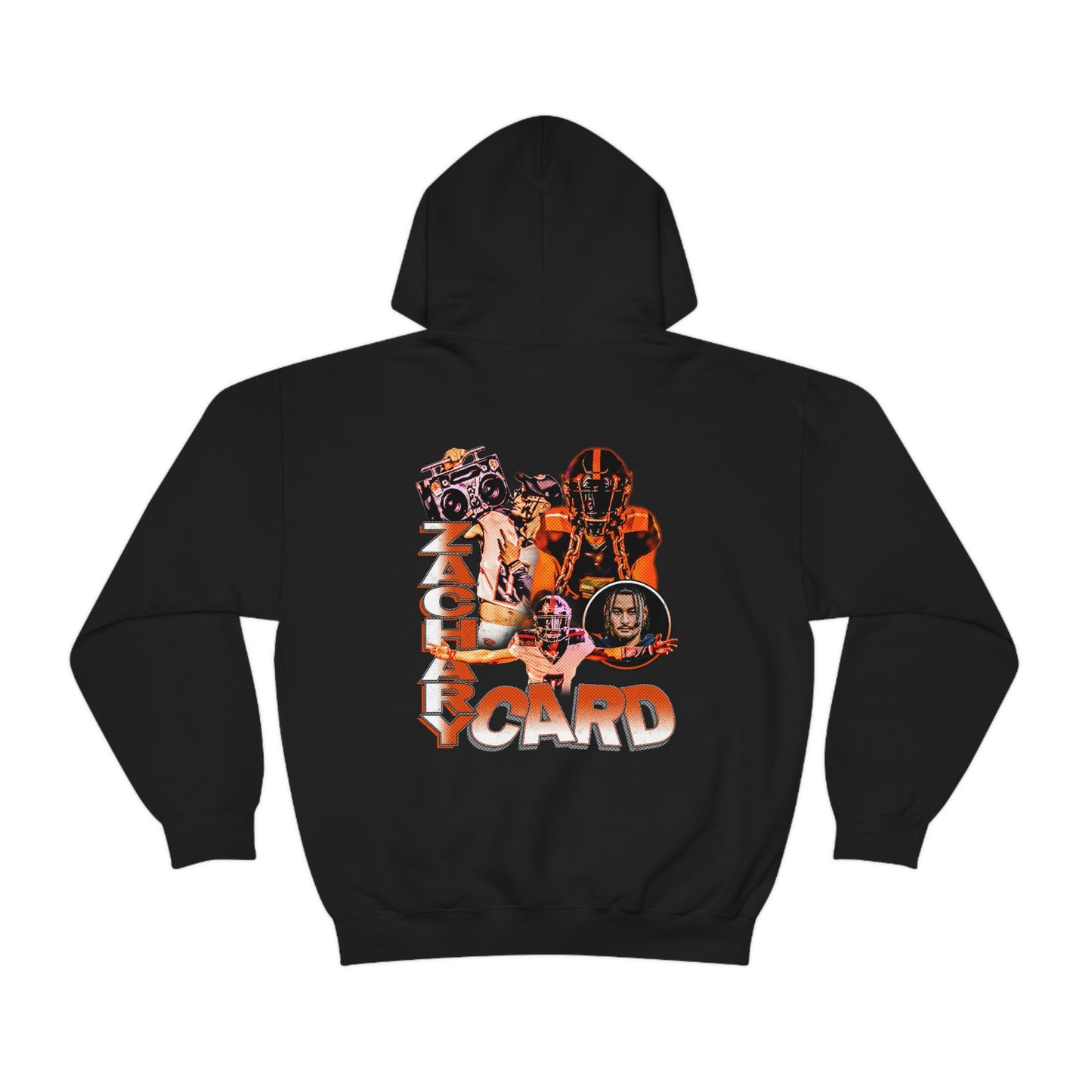 ZACHARY CARD DOUBLE SIDED HOODIE