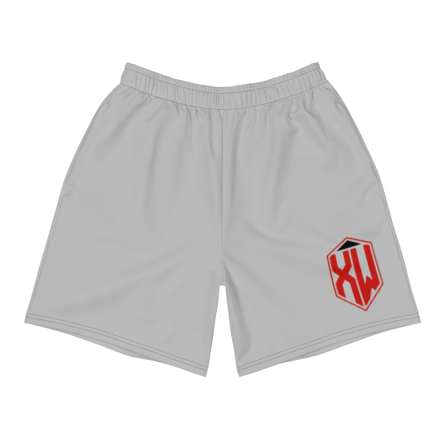 XAVIER WHITE ATHLETIC SHORTS