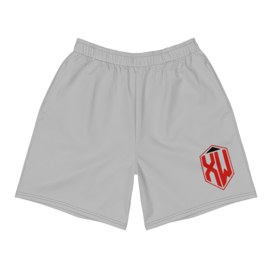 XAVIER WHITE ATHLETIC SHORTS