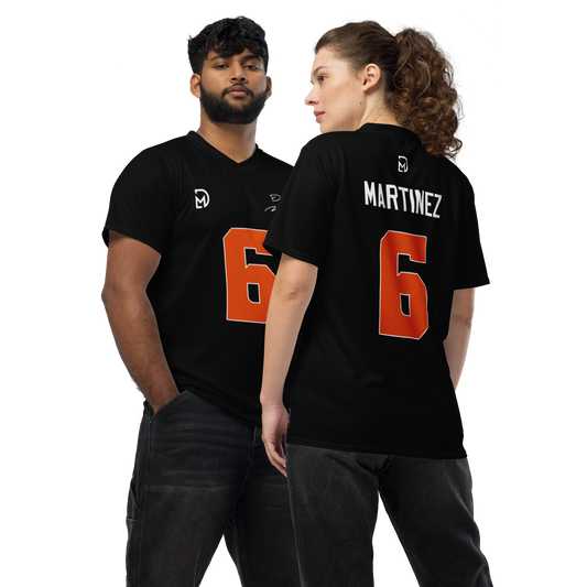 Damien Martinez Men's Nike Black Oregon State Beavers Pick-A-Player NIL Replica Football Jersey Size: Small