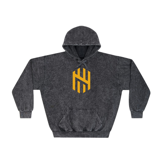 NYZIAH MINERAL WASH DOUBLE-SIDED HOODIE